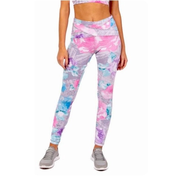 VITA LA x ANNA VICTORIA floral leggings S - Picture 1 of 7